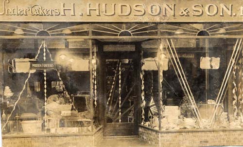 No 16 H Hudson, undertaker and furniture